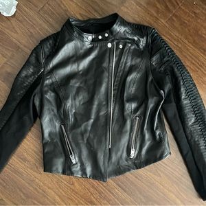 LAMARQUE AZRA Leather Jacket Large